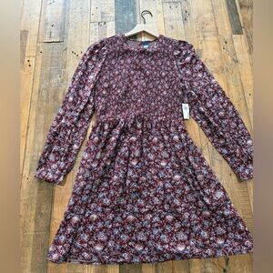Old Navy NWT Floral Long Sleeve Dress